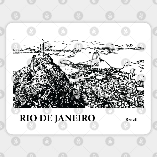 Rio de Janeiro Brazil Sticker by Lakeric